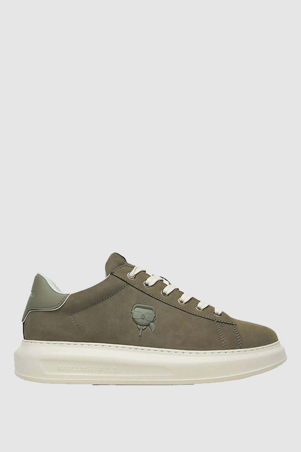 ΠΑΠΟΥΤΣΙΑ KARL LAGERFELD - 2KH LIGHT KHAKI NUBUCK